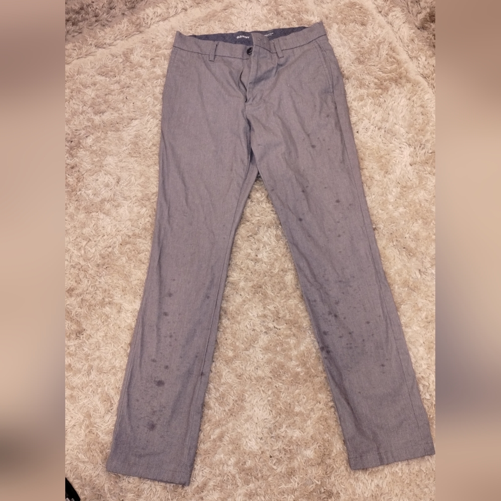 OLD NAVY women's 28x30 dress slacks grey